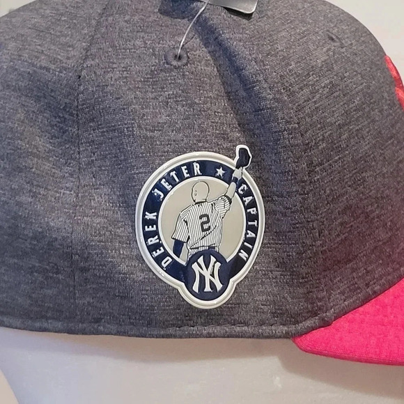 New Era 5950 New York Yankees Derek Jeter Mother's Day Hat Fitted Sz 7 3/8 - Picture 11 of 12
